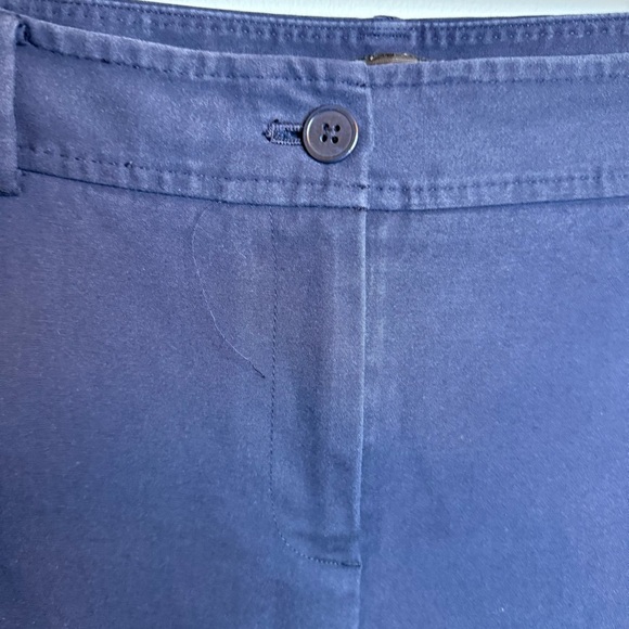 Talbots | Navy Hampshire Ankle Navy Trousers | Sz 10 - Picture 4 of 6